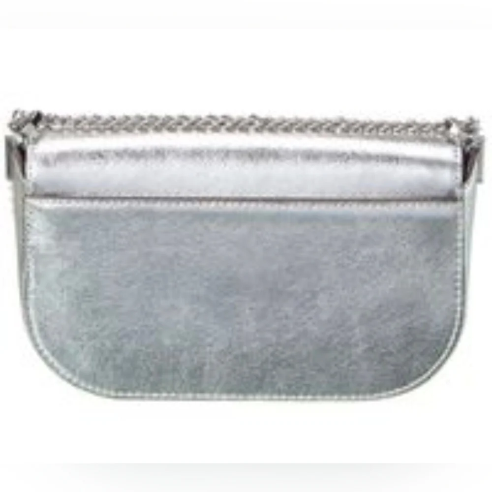 Kate Spade Luxury Silver Chain Crossbody – NWT